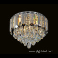 Luxury white K9 crystal led chandelier pendant light